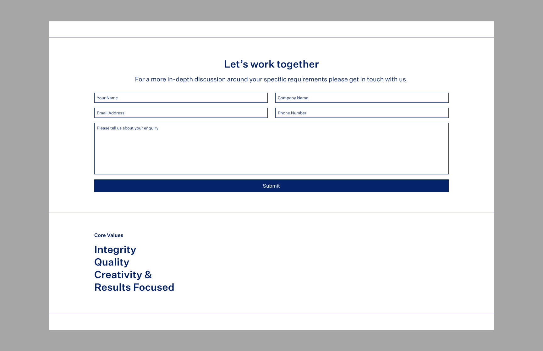 VFM Associates JAMstack Website